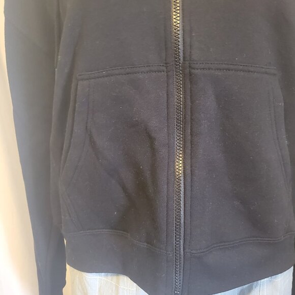 THE GRINCH Dr. Seuss Long-Sleeve Zip Up Hoodie Jacket Black Size L NWT - Picture 3 of 6